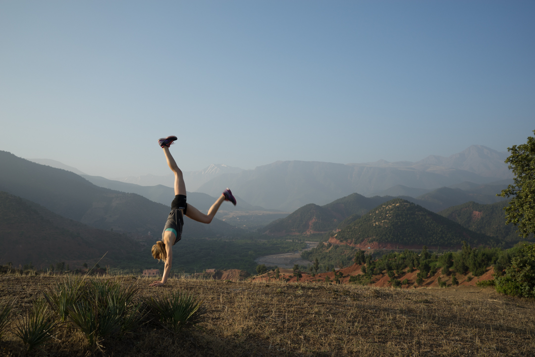Jess – handstand view